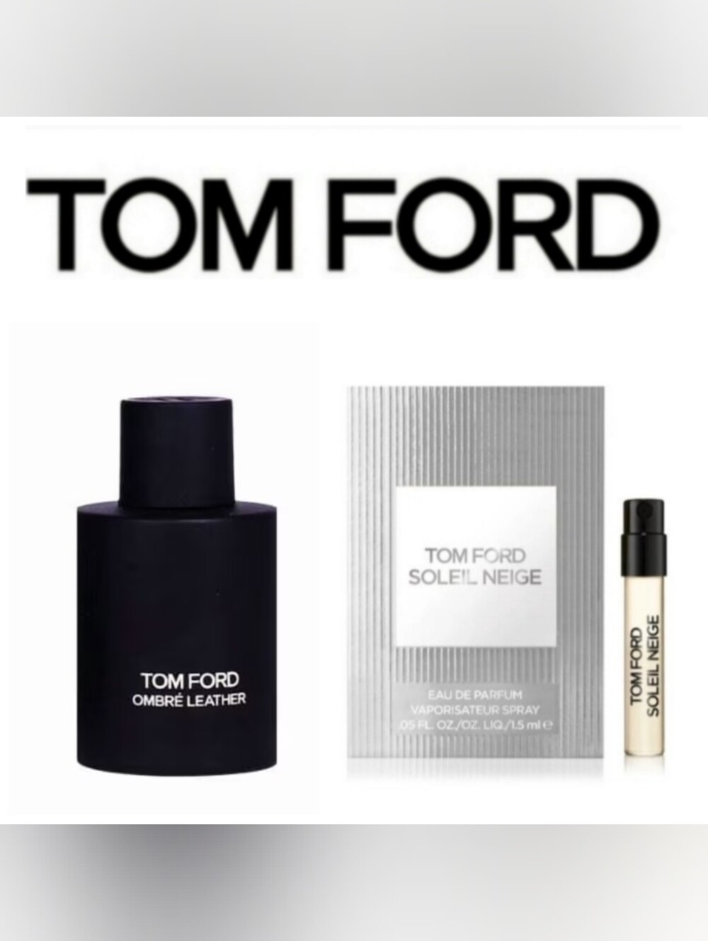 Tom Ford Samples Lot